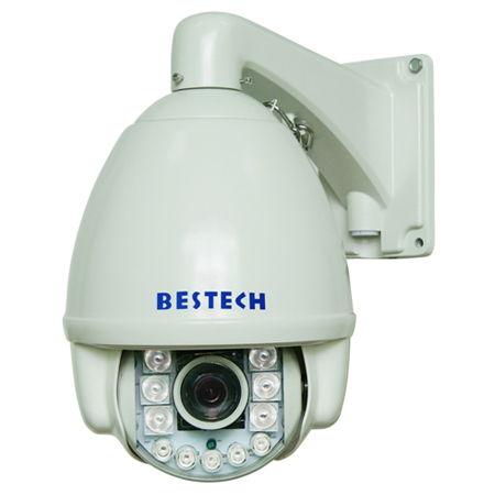 Intelligent IR Illumination 150M 7inch High Speed Dome Camera With PWM Function