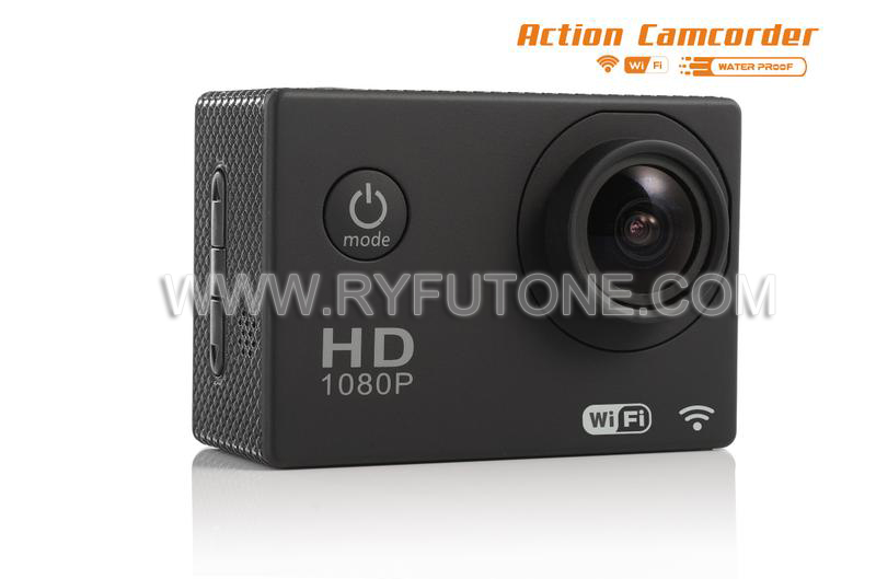 Mini 12Megapixel HD 1080P Underwater 1.5Inch WIFI Sports Camera Support 32G Card