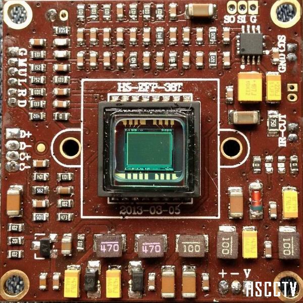 1/3 SONY Color CCD 700TVL WDR IR-CUT EFFIO-P PCB CCTV Camera Board