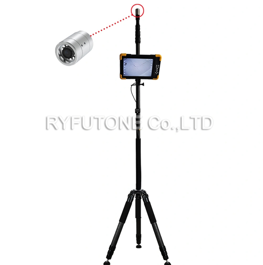 10.1-inch Touch DVR Industrial Telescopic Pole Video Inspector with Tripod Stand
