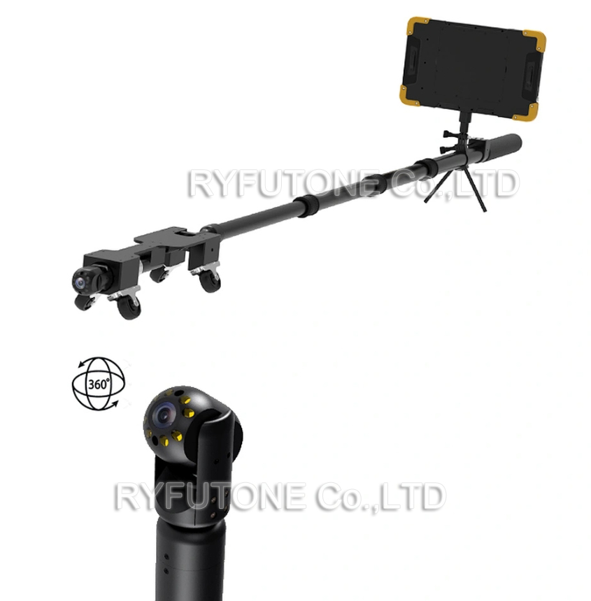 Multifunctional 5MP 4K WIFI 360-degree Rotating PTZ 10.1-inch DVR for Vehicle Inspection Camera Surveillance System