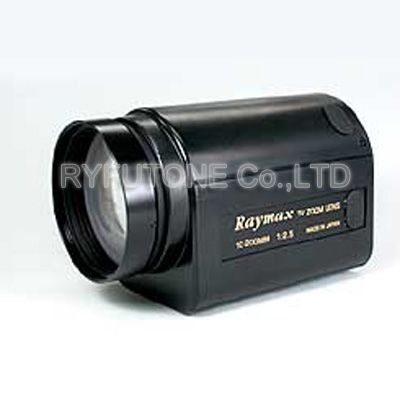 Raymax RHM40Z1045GA-IR 1/2-inch IR Corrected Motorised Zoom HD Color Image Output CCTV Lens