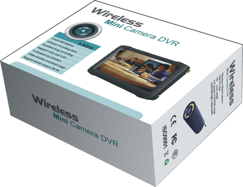 USB 0.008Lux 2.4GHz 520TVL Mini Camera And 5inch Wireless CCTV Camera DVR Monitor Receiver USB 0.008Lux 2.4GHz 520TVL Mini Camera And 5inch Wireless CCTV Camera DVR Monitor Receiver