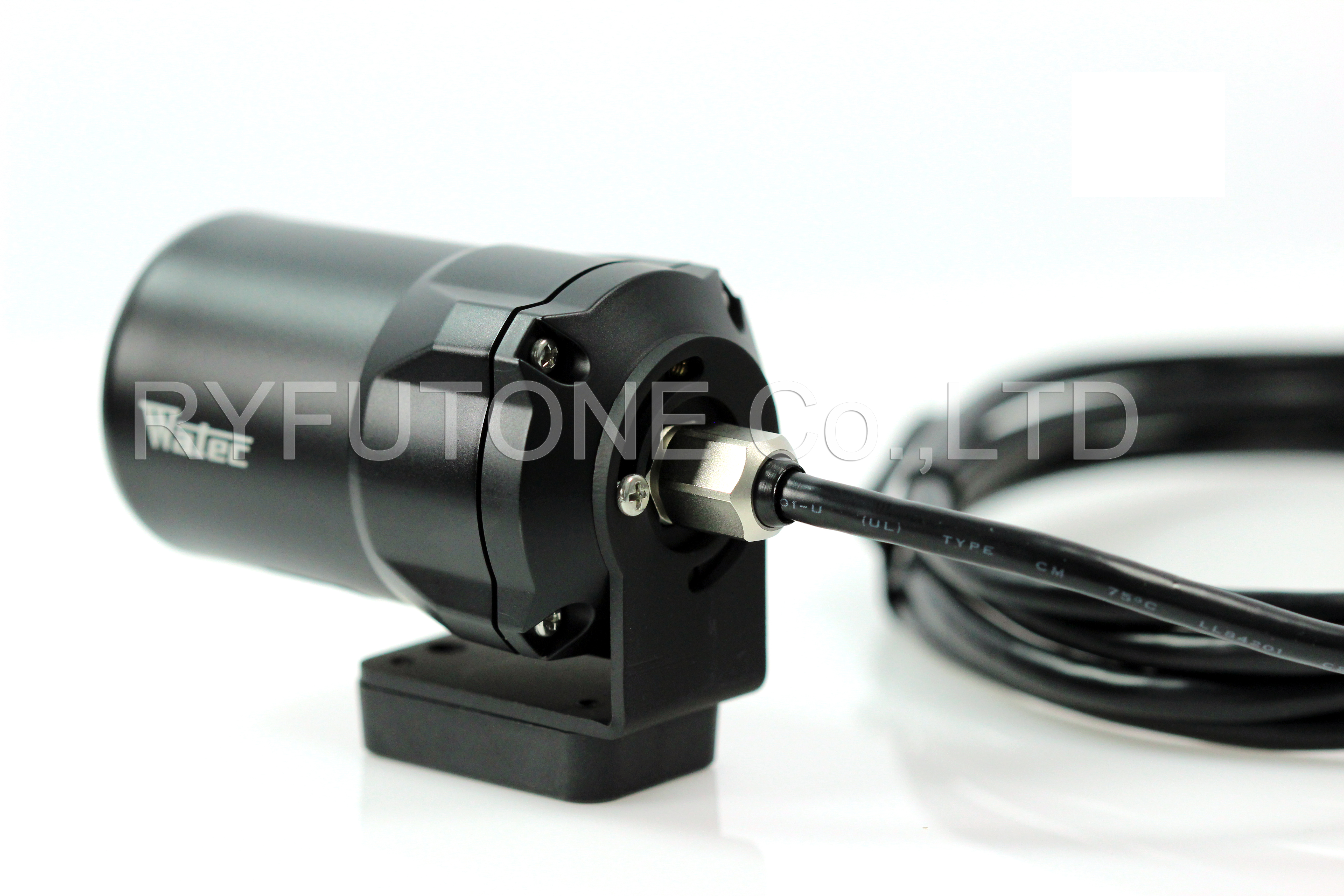 Watec WAT-07U2D 1/2.8-inch Compact High Sensitivity USB2.0 Full HD B/W Camera with cylindrical waterproof housing