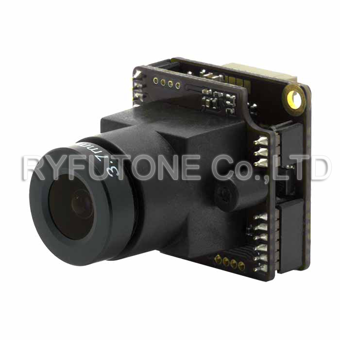 Watec Full-Color HD Video WAT-1100MBD G3.6 NTSC Color Day/Night Board Camera Ultra-Compact Design